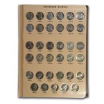 1938-2013 Jefferson Nickel Set (Dansco Album) BU/Proof